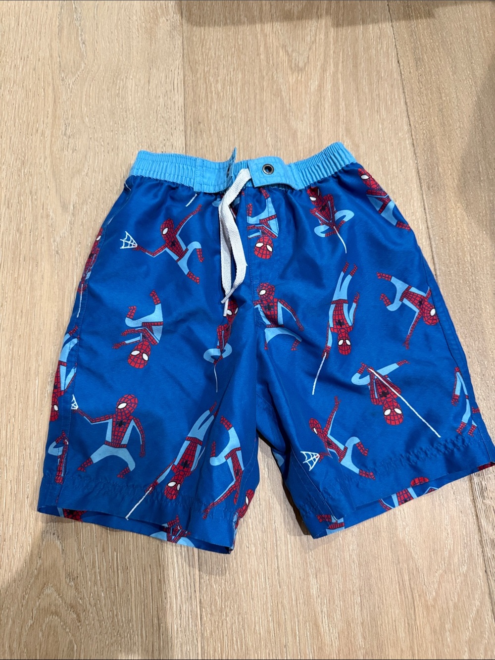 Hanna Andersson Marvel Spiderman Swim Shorts sz 4